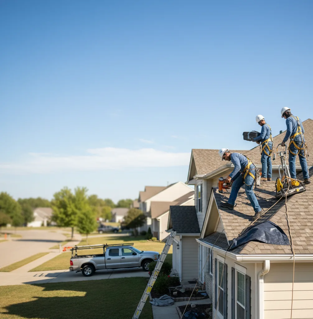 Storm Damage Repair in Ore City, TX